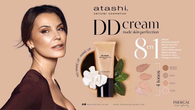 Mar Flores nueva embajadora de Atashi Cellular Cosmetics.