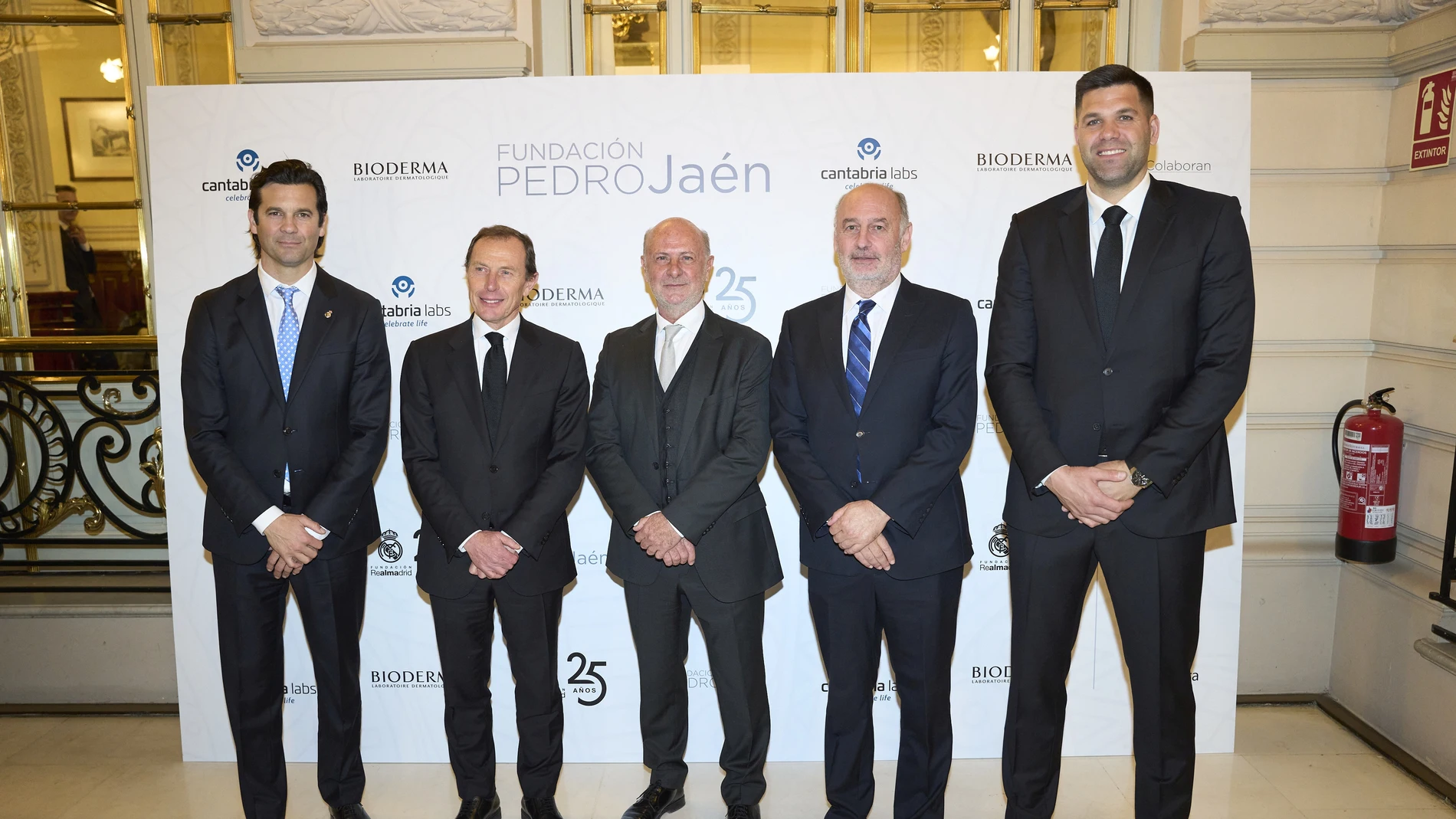 Cena benéfica de la Fundación Pedro Jaén y la Fundación Real Madrid.