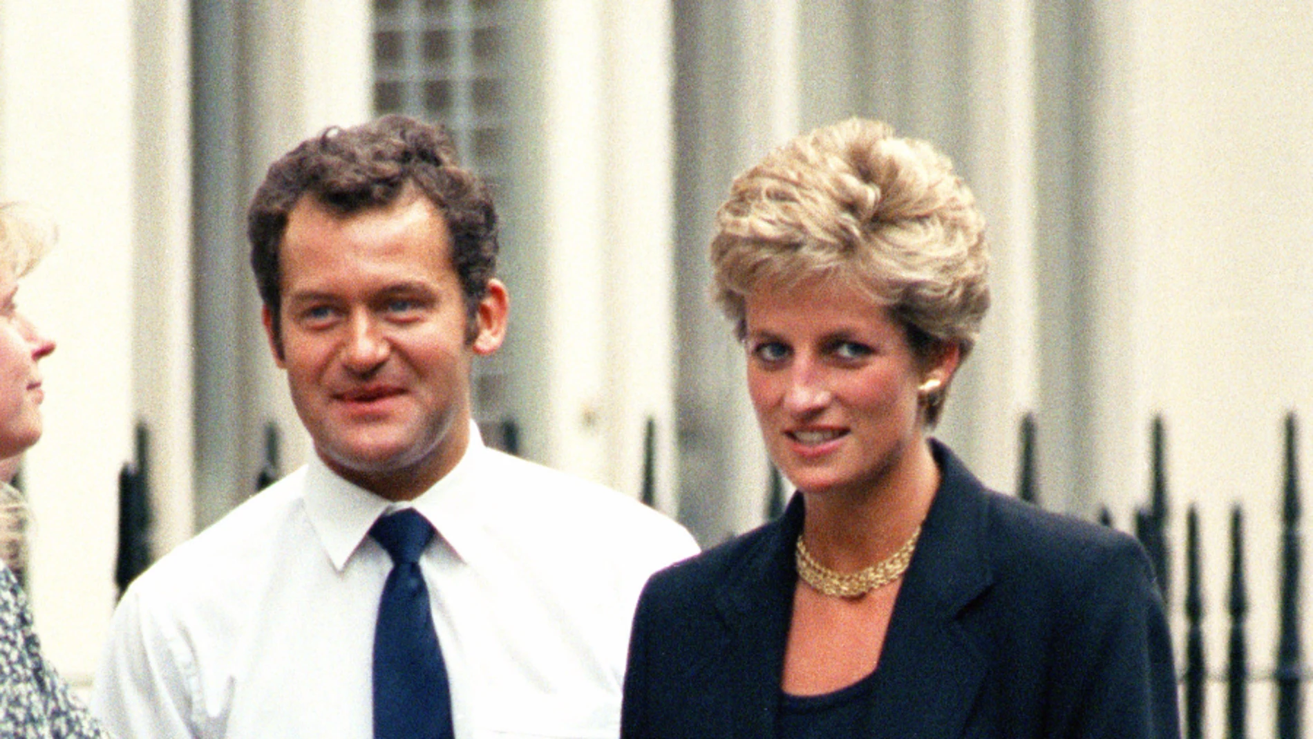 Paul Burrell y la princesa Diana de Gales