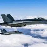 Dos F/A-18 Super Hornet