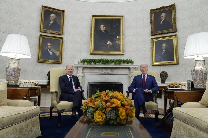 Scholz y Biden exhiben unidad ante Rusia y China