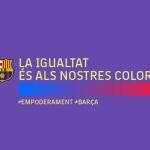 Fútbol.- El FC Barcelona presenta un nuevo color oficial, el 'Lila Barça', para reivindicar la igualdad