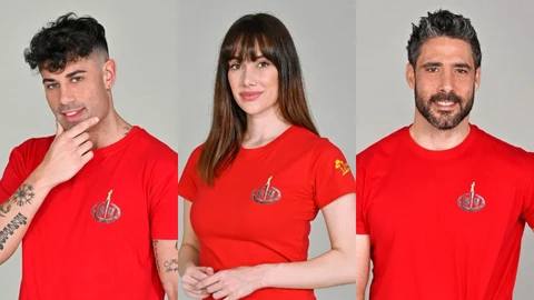 Diego Pérez, Adara Molinero y Jaime Nava