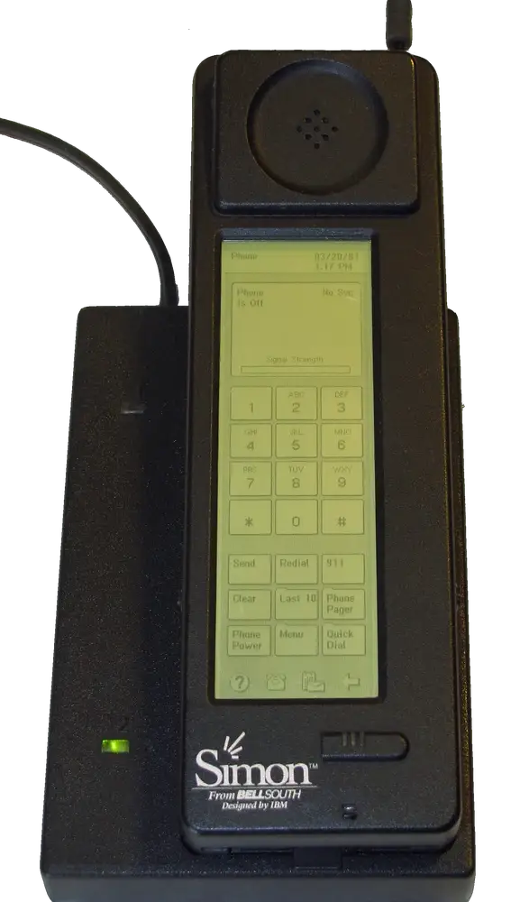 IBM Simon Personal Communicator.