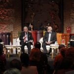 Presentacion del libro 'Austrias, imperio poder y sociedad', de Alfredo Alvar Ezquerra, en la Real Fabrica de Tapices de Madrid.