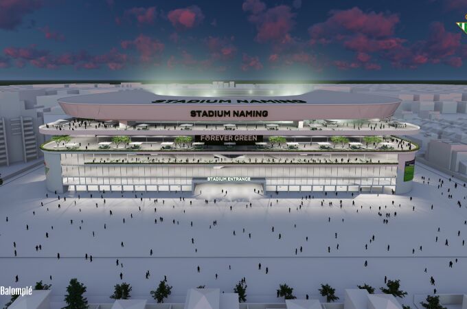 Proyecto del nuevo estadio del Betis