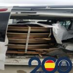 Ruedas de tren robadas