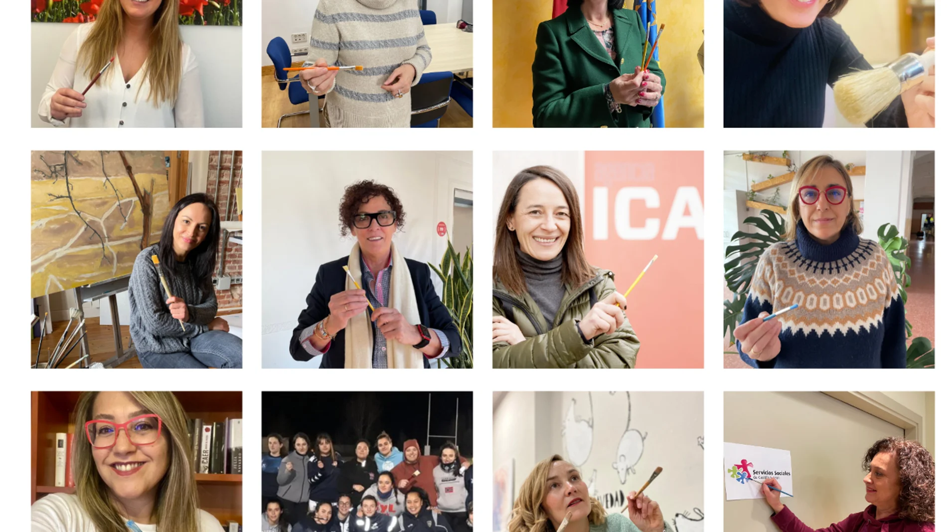 Mujeres de reconocido prestigio de la sociedad vallisoletana participan en la campaña