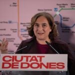 Ada Colau presenta la campaña municipal ‘Barcelona Ciudad de Mujeres’
