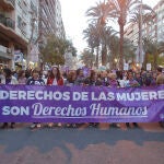 Manifestación 8M en Alicante