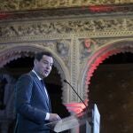El presidente de la Junta de Andalucía, Juanma Moreno