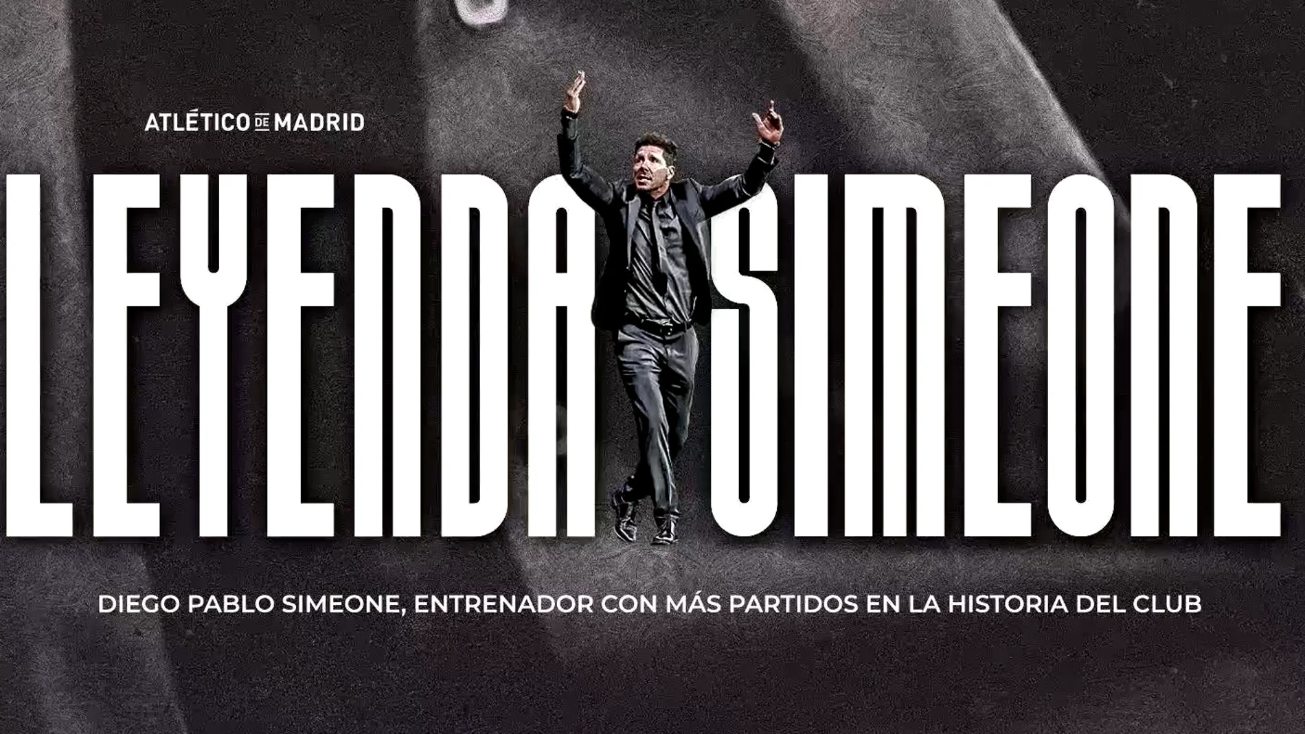 «Leyenda Simeone», el homenaje al Cholo 