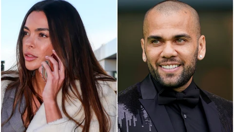 Joana Sanz y Dani Alves