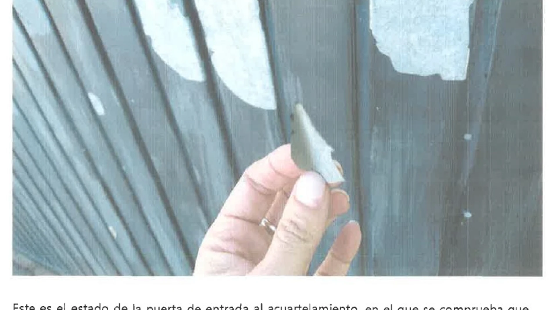 El informe pericial del 'caso cuarteles' revela que se pintaron las paredes sin retirar los cuadros