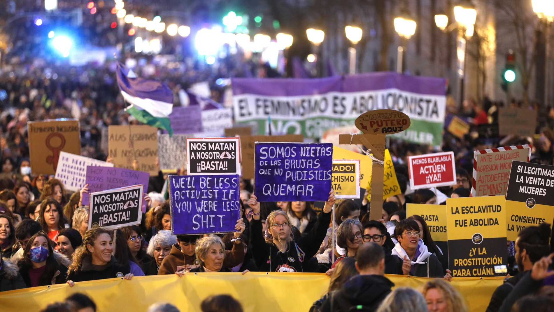 Manifestación del 8M en Madrid