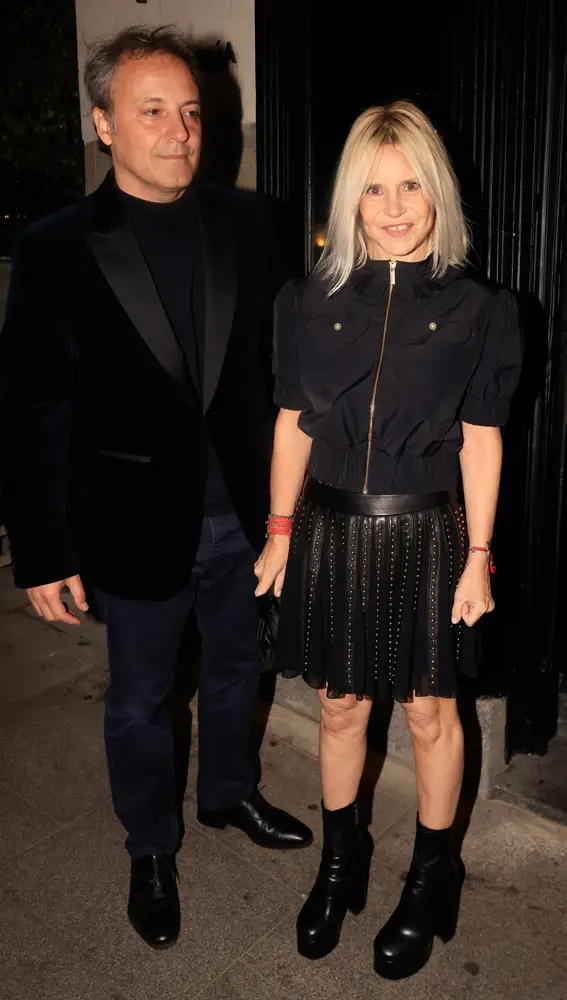 Eugenia Martínez de Irujo y Narcis Rebollo en el 50 cumpleaños de Vicky Martín Berrocal