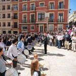 La Tamborrada de Alicante supone el pórtico a la Semana de Pasión