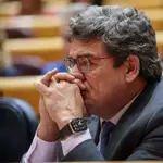 José Luis Escrivá en el Senado