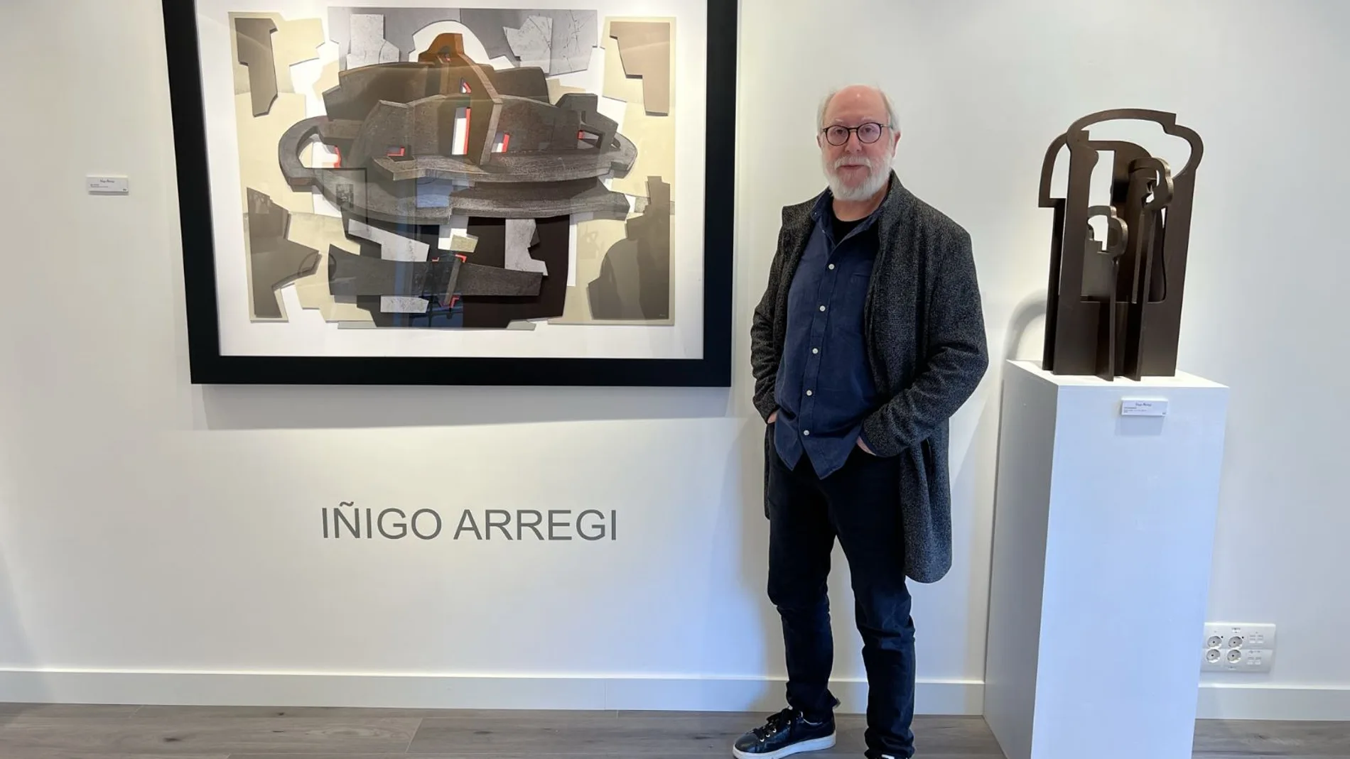 Íñigo Arregi, en la Galería David Bardía