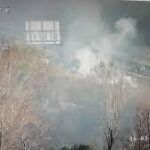 Madrid: incendio de un minibús escolar en la A-1 a la altura de La Cabrera