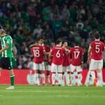 Decepción bética y alegría del United en el Villamarín
