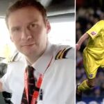 El futbolista que se convirtió en piloto de aviones tras sufrir la rotura de sus dos piernas: "Pensé que era el final..."
