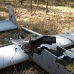 Imagen del dron chino Mugin 5 Pro derribado en Ucrania