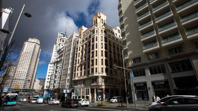 Imagen de la Gran Vía de Madrid