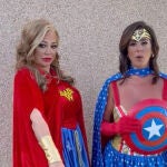Belén Esteban y Anabel Pantoja se disfrazan de superheroínas