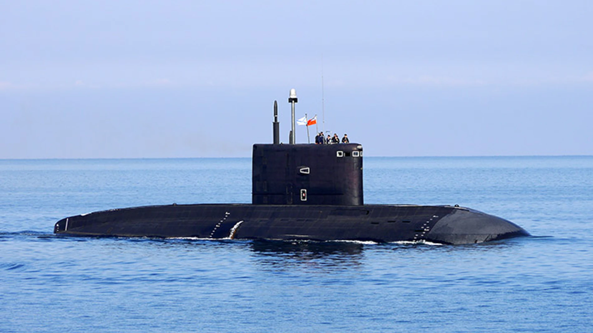 Submarino ruso B-262 Stary Oskol de la Flota del Mar Negro