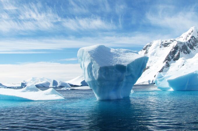 Un iceberg en la Antártida
