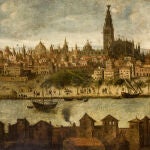 Vista de Sevilla pintada en 1726 por artista anónimo
