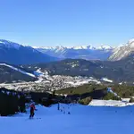 Un día de esquí en Seefeld, Tirol, Austria