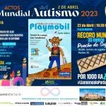 Programa de actividades de Autismo Segovia para el mes de abril