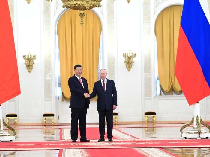 Putin alaba el "plan chino" como base para una posible solución en Ucrania tras su encuentro con Xi