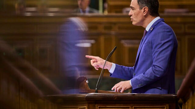 Pedro Sanchez Mocion Censura Congreso © Alberto R. Roldán / La Razón