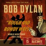 Cartel del concierto de Bob Dylan en la Plaza de Toros de Alicante