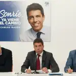 Bartolomé Perez, Carlos Mazón y José Juan Zaplana presentaron el programa electoral de salud mental