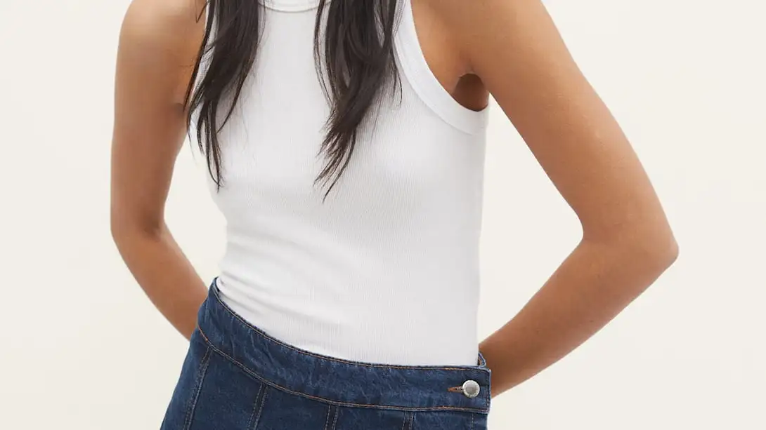 Skort denim tablas