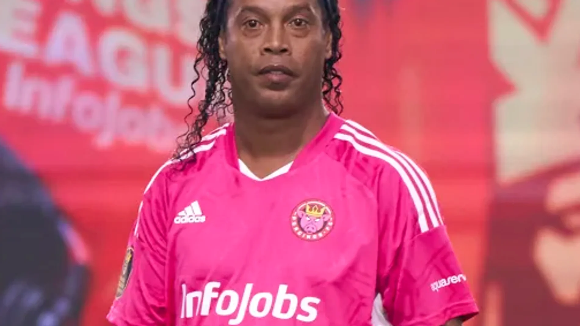 Ronaldinho en la Kings league de Gerard Piqué