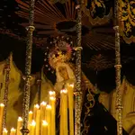Imagen de la procesión central  de Semana Santa de Galapagar