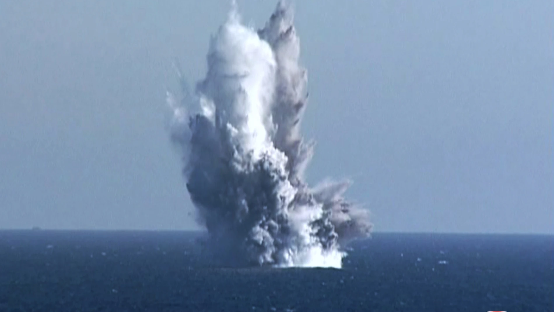 Riwon County (Korea, Democratic People''s Republic Of), 21/03/2023.- A photo released by the official North Korean Central News Agency (KCNA) shows the test of North Korea's underwater nuclear attack drone, in the waters off the coast of Riwon County, North Korea, 21 March 2023 (issued 24 March 2023). According to North Korean state media, the drone carried a warhead capable of 'spawning a radioactive tsunami' and 'stealthily attacking enemies.' The test was held amid joint US-South Korea military exercises. (Atentado, Corea del Sur) EFE/EPA/KCNA EDITORIAL USE ONLY

