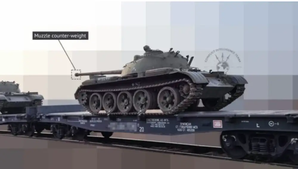 Tanque T-54, tienen más de 70 años de antigüedad
