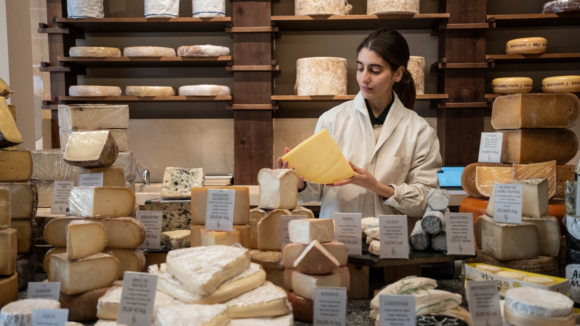 Formaje, tienda de quesos artesanos en Madrid David Jar
