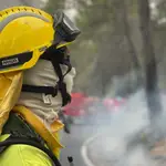 Incendios.- El incendio de Villanueva de Viver avanza con "gran voracidad" aunque se mantiene el perímetro de 35 km