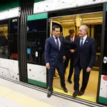 Juanma Moreno y Francisco de la Torre inauguran el último tramo del Metro de Málaga