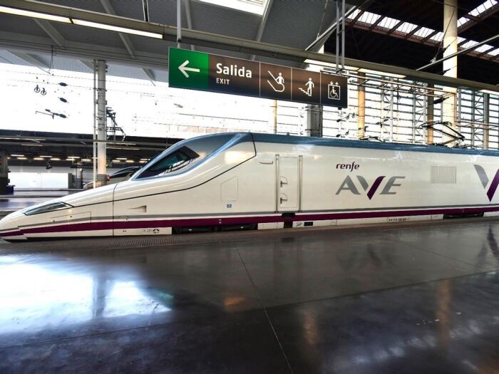 Las fuentes de Renfe afirman que, como consecuencia de la avería, el tren de AVE ha quedado parado