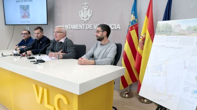 El jardín del solar de Jesuitas en Valencia tardará quince meses en ser realidad y costará 3,2 millones de euros 