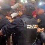 Trifulca en Madrid entre la Policía y jugadores de la selección peruana de fútbol