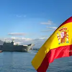 Llegada del buque “Juan Carlos I” y la fragata “Victoria” a Rota